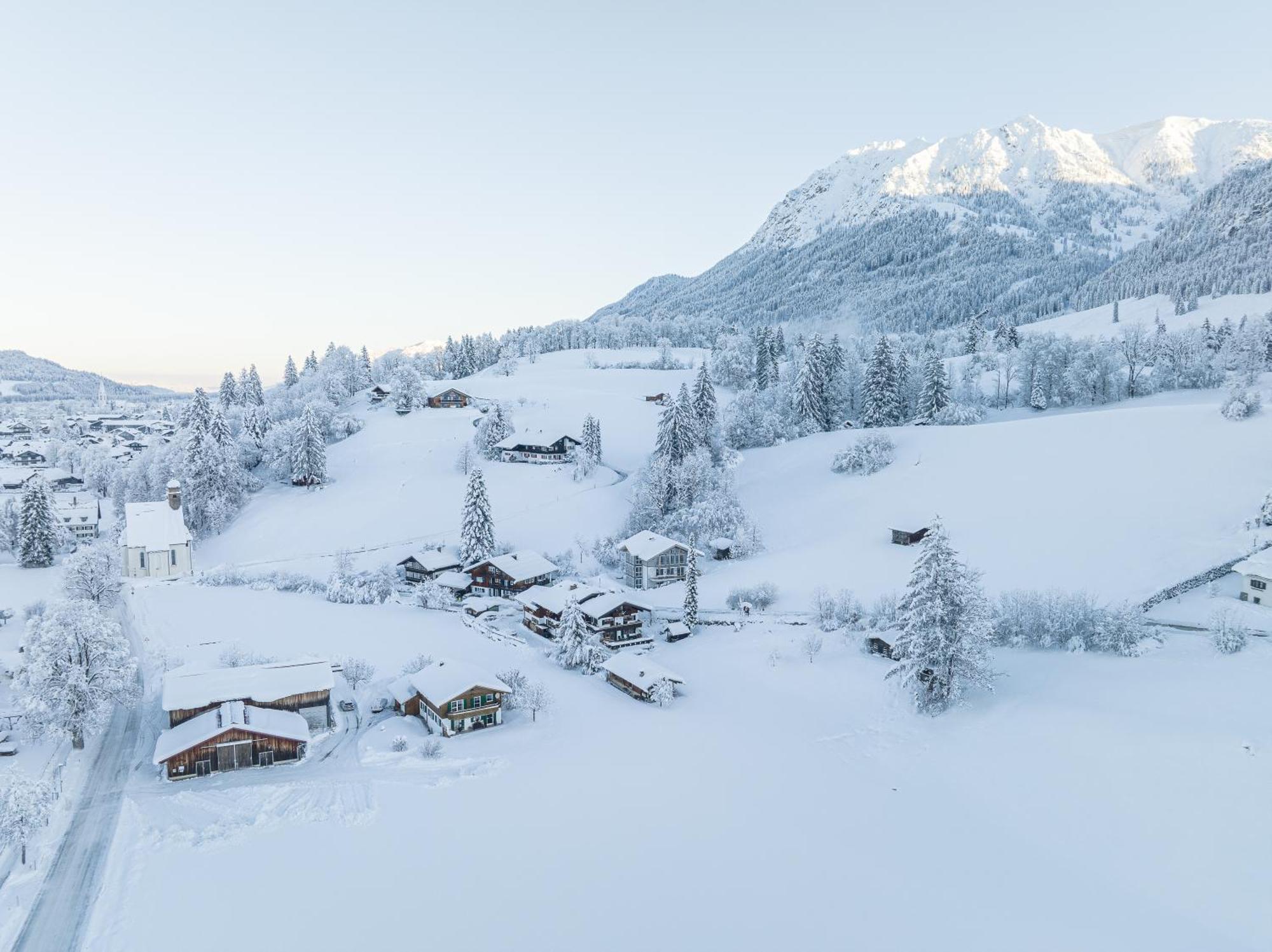 Ferienwohnung Haus Bergheimat Oberstdorf Exterior foto